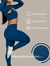Calça Legging Azul Petróleo Vital Soft Touch - By m.e Brand