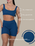 Short Bermuda Azul Petróleo Vital Soft Touch - By m.e Brand
