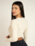 Imagem do Blusa Cropped Manga Longa Off White Activ