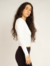 Blusa Manga Longa Off White Slim - comprar online