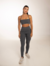 Calça Legging Cinza Lift Soft Touch