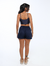 Short Tactel Azul Marinho Balance Soft Touch - By m.e Brand