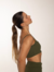Top Decote Costas Verde Militar Lift Soft na internet