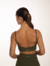 Top Decote Costas Verde Militar Lift Soft