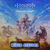 Arte da capa do jogo Horizon Zero Dawn Remastered para PS5, mostrando personagens e elementos do jogo em um cenário futurista.