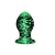 PLUG ANAL de VIDRO NEON FLUORESCENTE - Tamanho P - comprar online