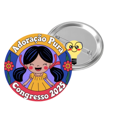 155 - Button Congresso 2025 - comprar online