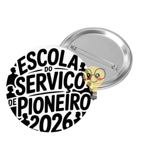 02 - Bottons Escola do Serviço de Pioneiro 2026 - comprar online