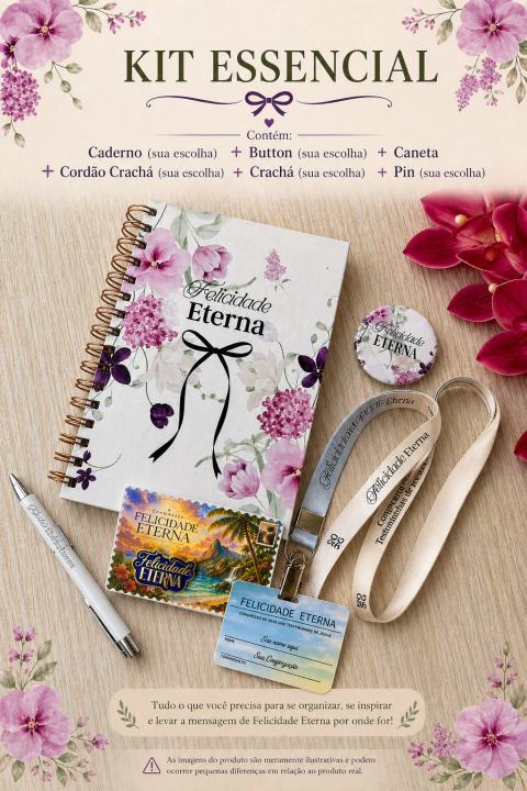 020 - Caderno Congresso 2026 - Felicidade Eterna - loja online