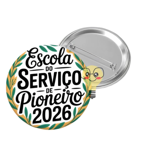 02 - Bottons Escola do Serviço de Pioneiro 2026 - loja online