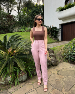 Calça Alfaiataria Feminina - Friso Frontal