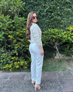 Calça Alfaiataria Feminina - Friso Frontal - Anna Store