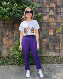 Calça Alfaiataria Feminina - Friso Frontal - loja online