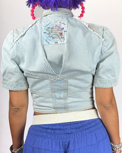 Camisa Cropped Betina (P/M) - loja online