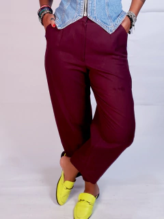 Calça Linho Vino - comprar online