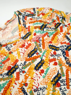 Blusa Graffiti (G) - Brechó Gertrudez