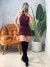 Vestido Curto em Suplex Nadador Plissado com Amarração Manuela Ref. 2003 - comprar online