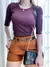 Blusa Feminina em Ribana Meia Manga Diana Ref. 1073
