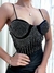 Cropped Feminino De Alça Com Strass Lidia ref.874