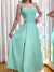 Vestido Feminino Longo Meia Taça com Alça Aurelia ref.1084 - PROTOCOLO MODAS