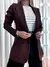 Blazer Alfaiataria em Ponto Roma Ref. 514 - PROTOCOLO MODAS