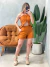 Imagem do Conjunto em Alfaiataria Sensoriale Shorts e Bata Boho Ref. 1642