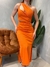 Vestido Longo em Ribana Ombro Único com Recorte Rayane Ref. 1533 na internet