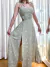 Vestido Feminino Longo Meia Taça com Alça Aurelia ref.1084