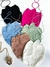 Cropped Feminino em Tricô Modal Frente Única com Flor Ref. 1395 - loja online