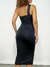 Imagem do Vestido Feminino Midi em Suplex Alça Única com Fivela Paula Ref. 1392