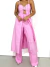 Conjunto Feminino em Alfaiataria Pantalona e Bata Alongada com Fivela Mayra Ref. 1409 - loja online