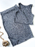 Conjunto Feminino em Ribana Regata e Saia Midi Daniele Ref. 1061 - loja online