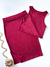 Imagem do Conjunto Feminino em Ribana Regata e Saia Midi Daniele Ref. 1061