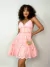 Vestido Feminino Curto em Laise com Babado Helena Ref. 1338 - comprar online