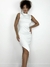 Vestido feminino Midi Ribana Regata Assimétrico Liandra Ref. 1259 na internet