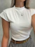 Blusa Feminina em Ribana Muscle Tee com Gola Tuane Ref. 978 - PROTOCOLO MODAS