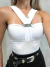 Body Feminino em Suplex Alça Cruzada com Fivela Luisa Ref. 1393 - loja online