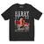 Remera negra con estampado de Harry Styles y la frase "Watermelon Sugar".