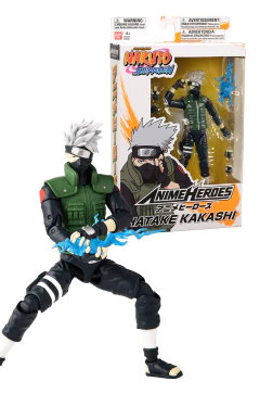 Hatake Kakashi Articulado - Naruto Shippuden - Bandai Anime Heroes - comprar online