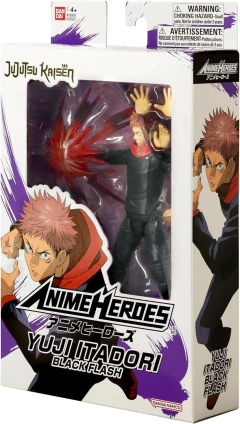Yuji Itadori Black Flash - Jujutsu Kaisen - Anime Heroes Bandai - comprar online