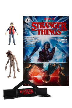 Figuras de Stranger Things - Pack X2 Will + Demogorgon + Comic McFarlane en internet