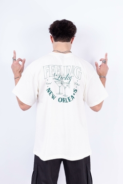 Remera Over Lucky