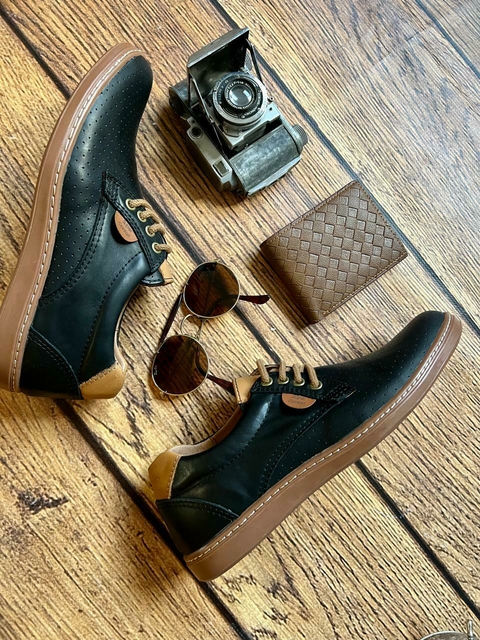 Zapatilla Palermo ETNA negro - comprar online