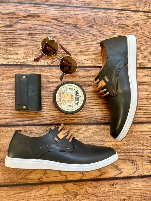 Zapatilla Palermo MILAN negro - comprar online