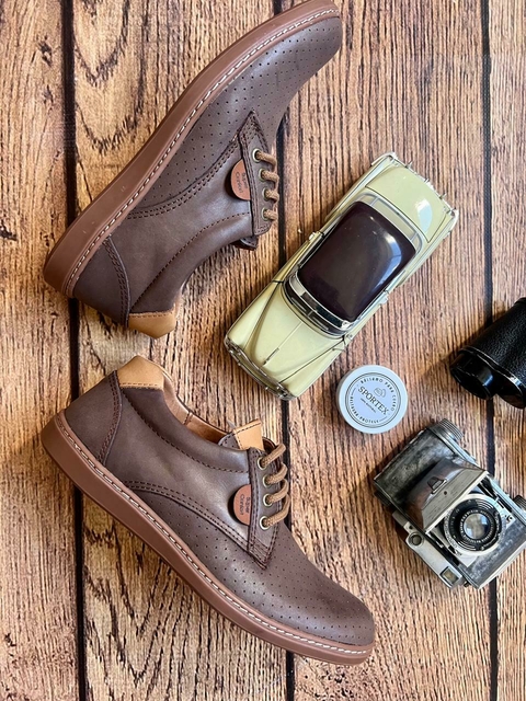 Zapatilla Palermo ETNA marrón - comprar online