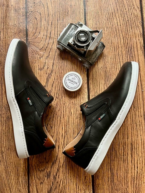 Zapatilla Palermo LIVIA negra - comprar online