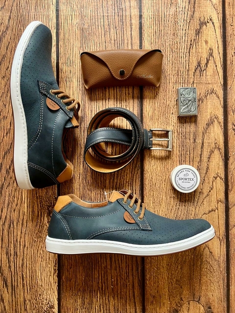 Zapatilla Palermo ETNA azul - comprar online