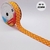 Fita Pompom R:1937/C06-Laranja 10MT Sinimbu (10/22/38mm) na internet