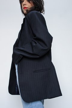 BLAZER RISCA DE GIZ (G) - Rediscover Brechó - Moda Circular e Atemporal