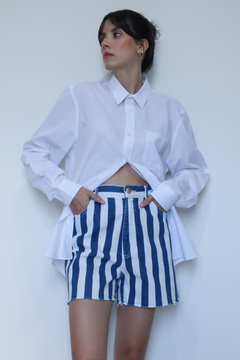 SHORTS JEANS LISTRADO (42) - comprar online
